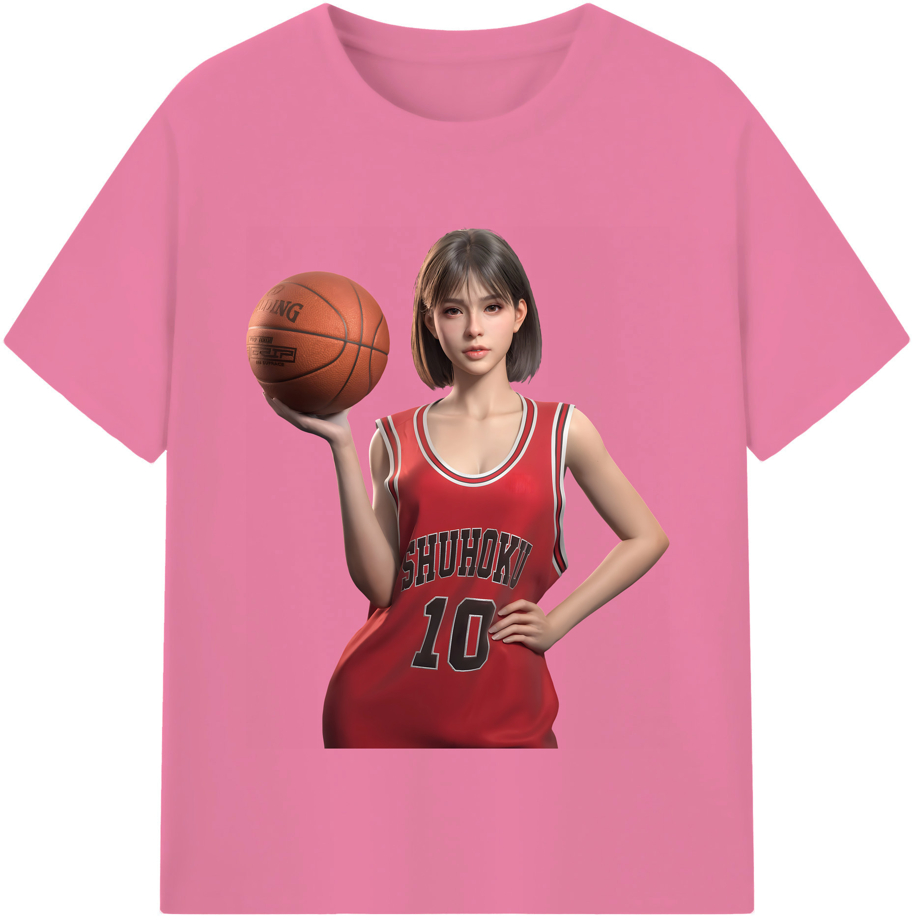 （画像用） SLAM DUNK／スラムダンク 綿100％半袖Tシャツ（フロントプリント）